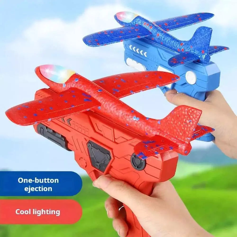 Ninja's Airplane Launcher Toy - Flight Mode Catapult Toy