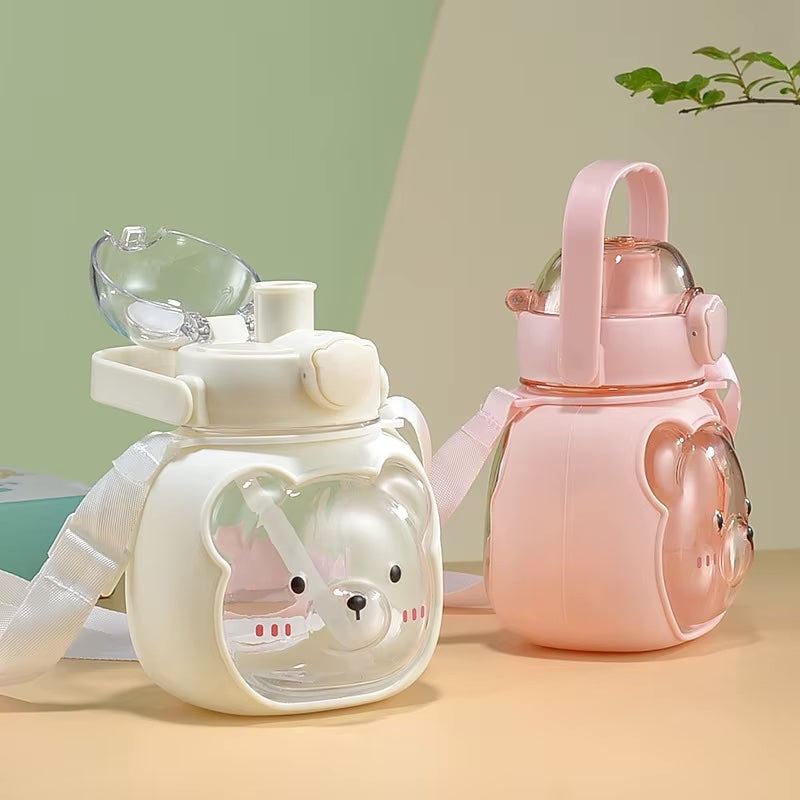 Mimi's Adorable Bear Clear Water Bottle - 1 Litre