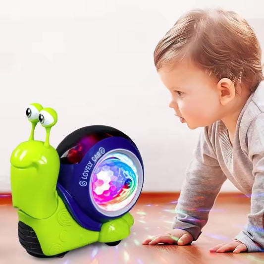 Ninjas Electric Walking Snail Toy