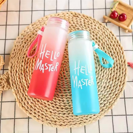 Oma's Lush Frosted Hello Master Water Bottle