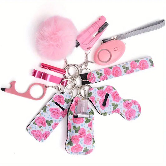 Mimi's 10 Pcs Keychain Set for Women and Kids