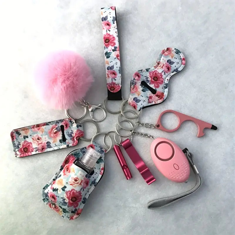 Mimi's 10 Pcs Keychain Set for Women and Kids