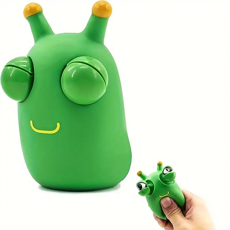 Jenny's Pop-Out Eyes Frog Squeeze Toy - Funny Fidget for Kids & Adults