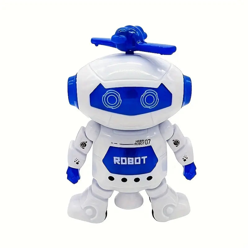 Ninja's 360° Rotatable Lighting Singing and Dancing Humanoid Toy Robot