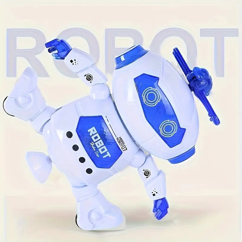 Ninja's 360° Rotatable Lighting Singing and Dancing Humanoid Toy Robot